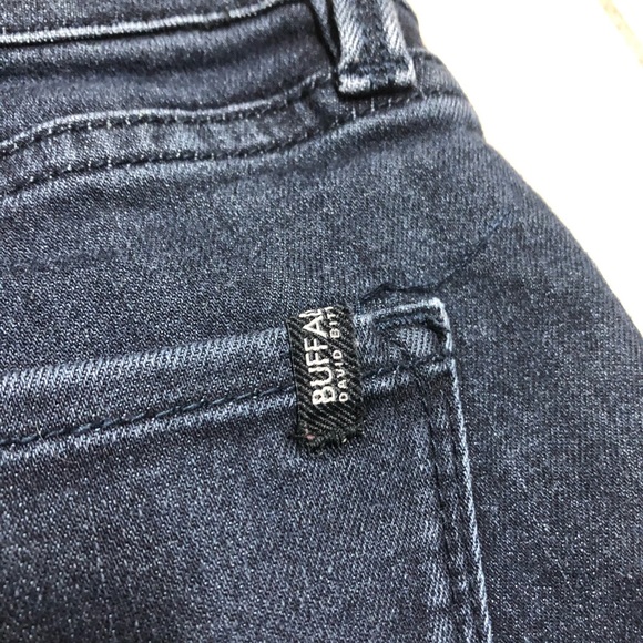 Buffalo David Bitton Straight Leg Jeans Pockets Dark Wash C - Picture 9 of 10